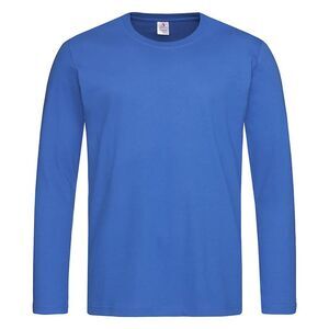 Stedman Mens Classic Long Sleeved Tee / Bright Royal